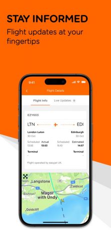 easyJet: Travel App для iOS — скриншот 4