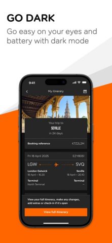 easyJet: Travel App для iOS — скриншот 5
