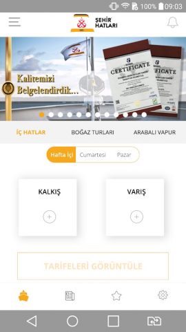 Şehir Hatları для Android — скриншот 2