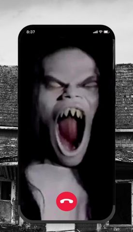 fake call horor 666 video chat для Android — скриншот 3