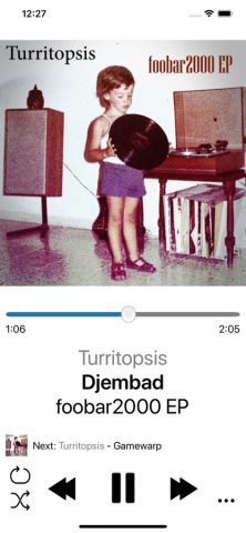 foobar2000 для iOS — скриншот 1