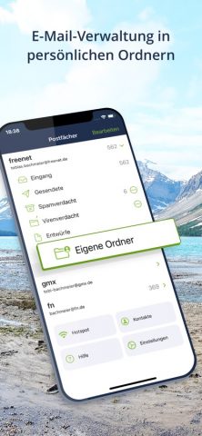 freenet Mail для iOS — скриншот 4