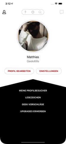 g33kdating для iOS — скриншот 2