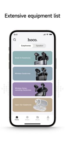 hoco.music для iOS — скриншот 1