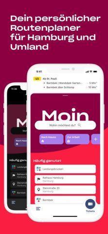 hvv — Hamburg Bus & Bahn для iOS — скриншот 1