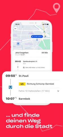 hvv — Hamburg Bus & Bahn для iOS — скриншот 3