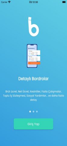 İşçi e-Bordro для iOS — скриншот 1