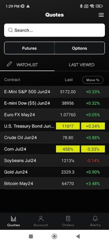 iBroker для Android — скриншот 1