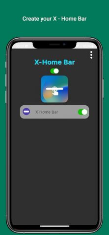 iCenter OS 17 — X-Home Bar для Android — скриншот 2