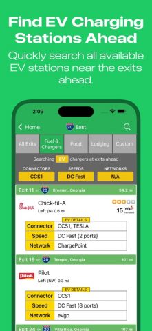 iExit Interstate Exit Guide для iOS — скриншот 4