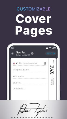 iFax — Send & receive fax app для Android — скриншот 4