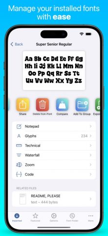 iFont: find, install any font для iOS — скриншот 5