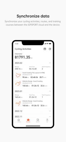 iGPSPORT для iOS — скриншот 2