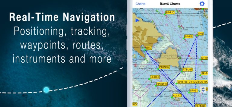 iNavX: Marine Navigation для iOS — скриншот 3