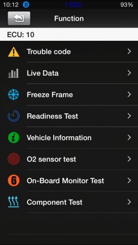 iOBD2 — скриншот 4