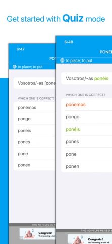iRregular — испанский язык для iOS — скриншот 4