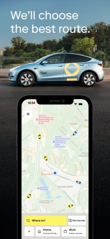 iTaxi — The Taxi App для iOS — скриншот 2