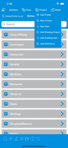 iVisualStudioProg Vis. Studio для iOS — скриншот 4