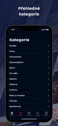 iVysílání для iOS — скриншот 3