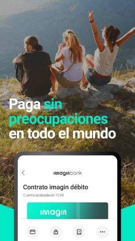 imagin: Banco Móvil y Finanzas для Android — скриншот 4