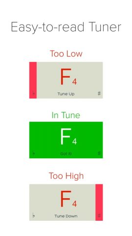 insTuner Free — Chromatic Tuner для iOS — скриншот 2