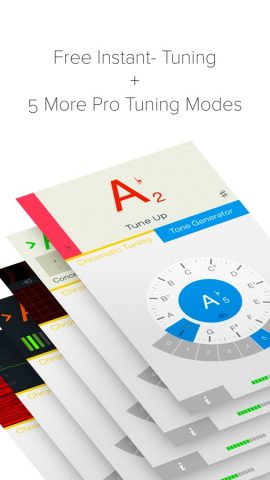 insTuner Free — Chromatic Tuner для iOS — скриншот 3