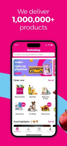 instashop: Groceries & more для iOS — скриншот 2
