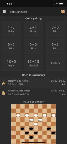 lidraughts • Online Draughts для iOS — скриншот 5