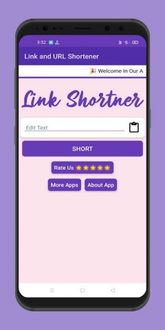 link shortener — url shortener для Android — скриншот 2