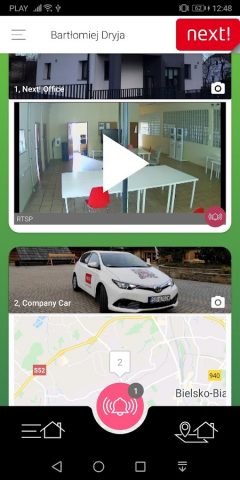 mClient для Android — скриншот 1