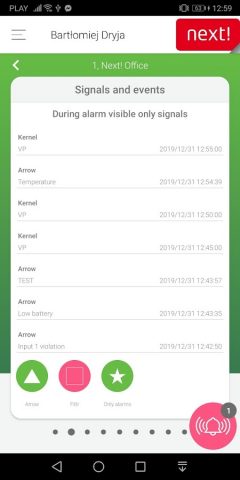 mClient для Android — скриншот 2