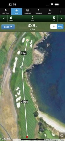 mScorecard — Golf Scorecard для iOS — скриншот 1