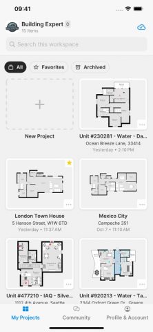 magicplan для iOS — скриншот 1