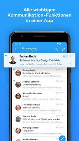 mail.de Mail для Android — скриншот 3