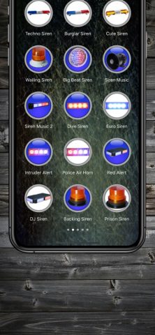 мелодии сирены для iOS — скриншот 2