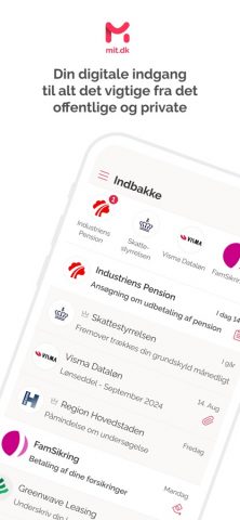 mit.dk для iOS — скриншот 1