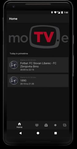 moTV.eu для Android — скриншот 1