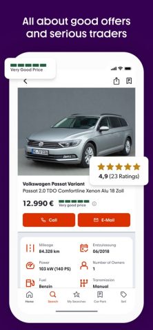 mobile.de — buy & sell cars для iOS — скриншот 4