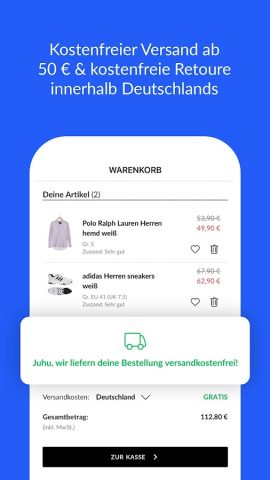 momox fashion — Second Hand для Android — скриншот 2