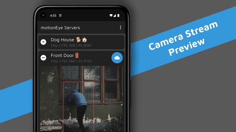 motionEye для Android — скриншот 3