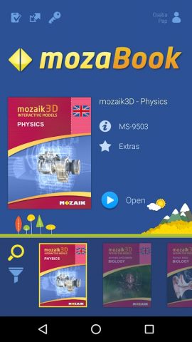 mozaBook для Android — скриншот 1