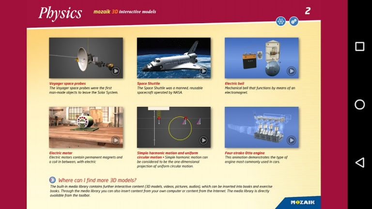mozaBook для Android — скриншот 2
