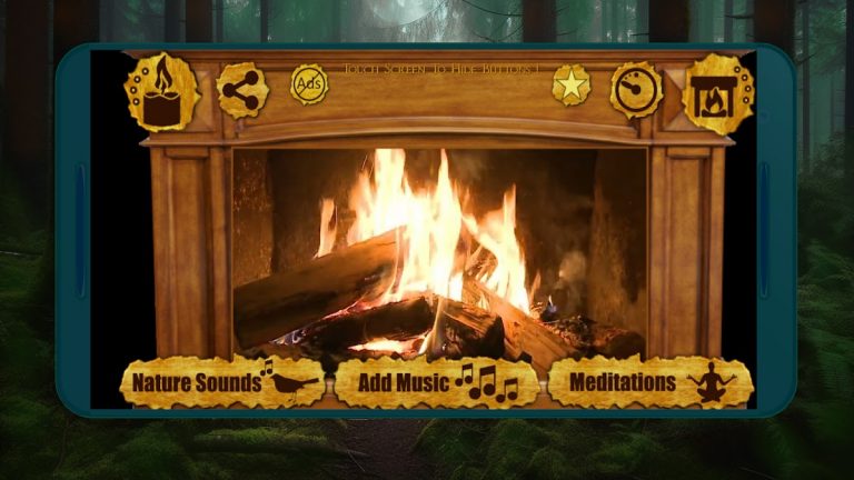 ночник | Свеча и камин для Android — скриншот 2