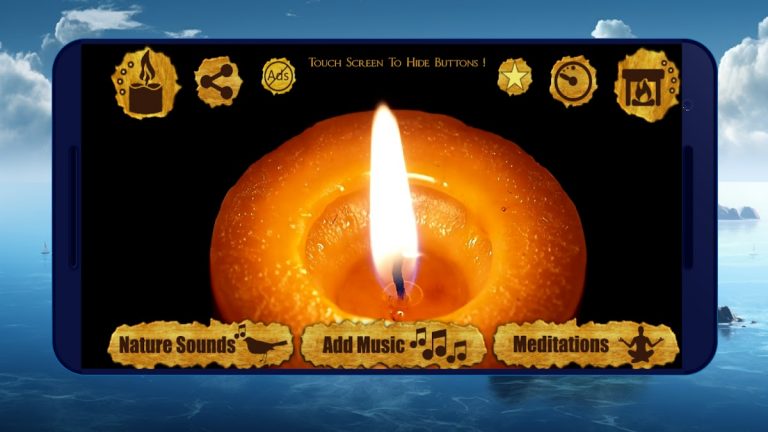 ночник | Свеча и камин для Android — скриншот 3