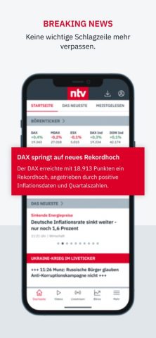 ntv Nachrichten для iOS — скриншот 2