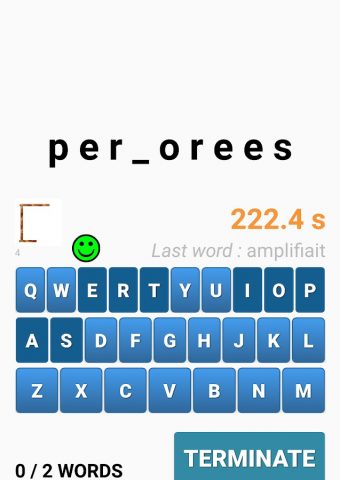 Hangman Игра Слов для Android — скриншот 1