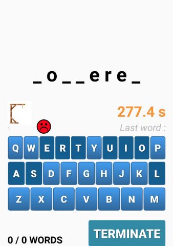 Hangman Игра Слов для Android — скриншот 2