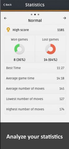 пасьянс паук ∙ для iOS — скриншот 3