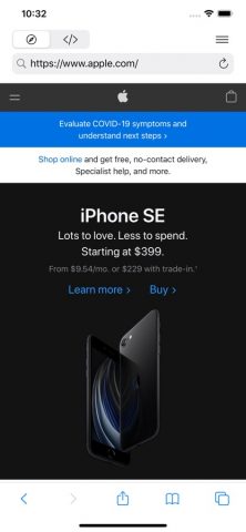 просмотрщик HTML для iOS — скриншот 2