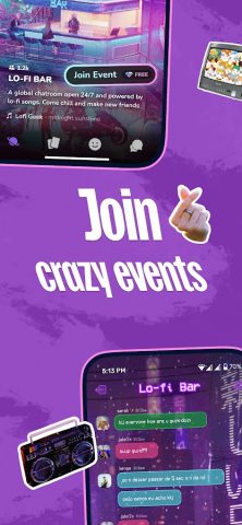 purp — Make new friends для Android — скриншот 5